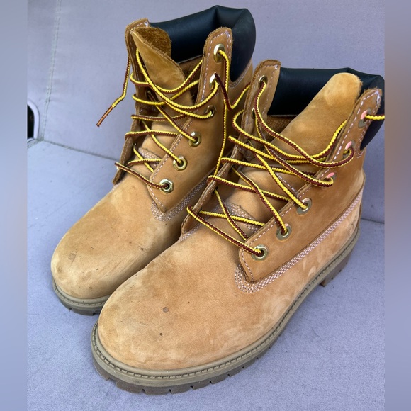 Timbeland brown lace up boots - Picture 6 of 9